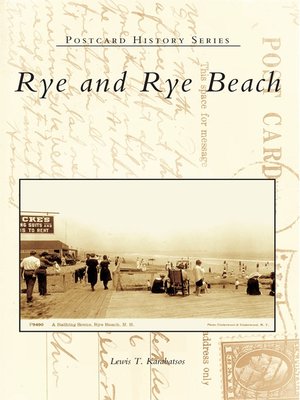 cover image of Rye and Rye Beach